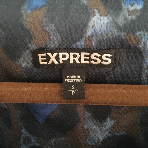 Express blue gray dress - Picture 4 of 4